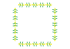 3_枠_ミモザ・正方形