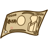 一万円札のイラスト