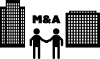 M&A 企業の合併・買収　ピクトグラム