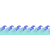 透過PNG・波の枠フレーム・横
