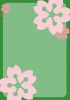 JPEG・桜お花見の枠フレーム・縦