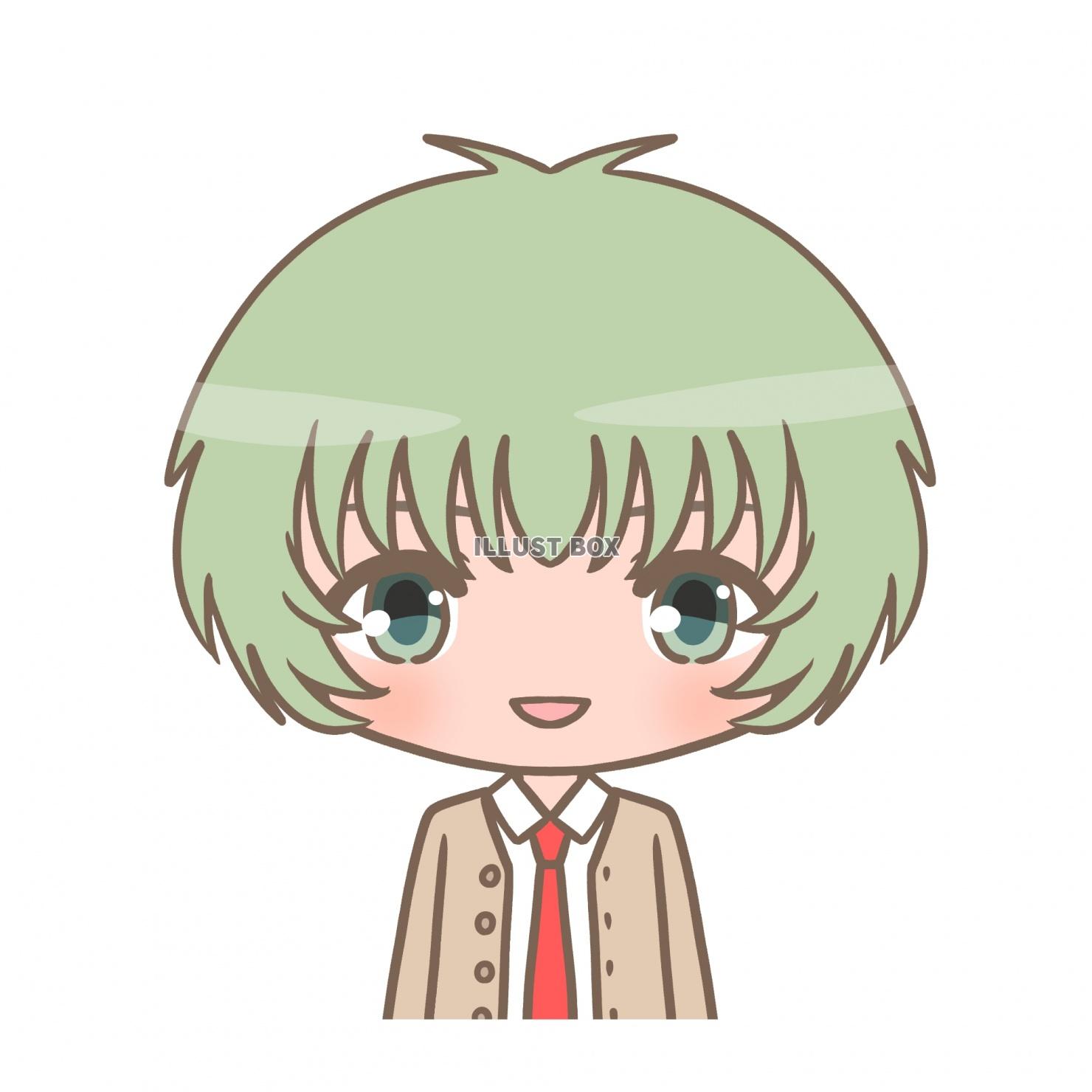 バストアップ イラスト無料