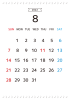 8_2022年8月カレンダー_シンプル・音符
