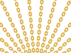 放射状の金の鎖の背景