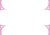 透過PNG・サイド　プチハートの枠フレーム・むらさき