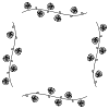 2・枠（バラ・カーネーション・蔦・正方形）