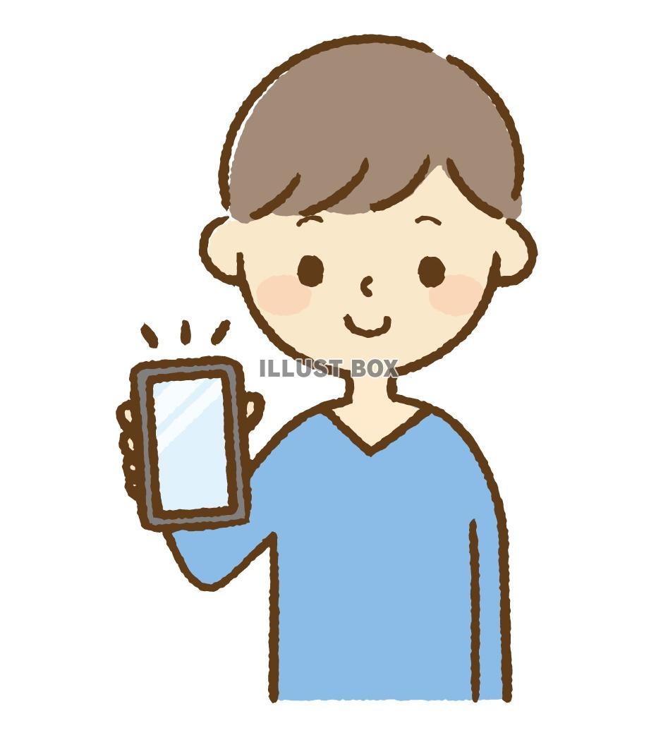 スマートフォン イラスト無料