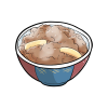 牛丼のイラスト