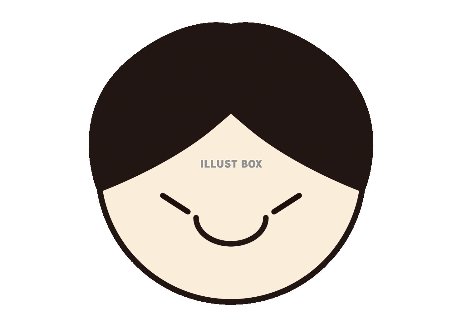 9_人物_男性・顔・ツリ目・笑顔