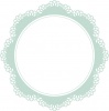 繊細なレースのフレーム素材