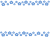 ポップなネモフィラのラインフレーム背景