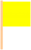 小旗（フラッグ）黄色２