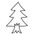 6・イラスト・木・クリスマスツリー