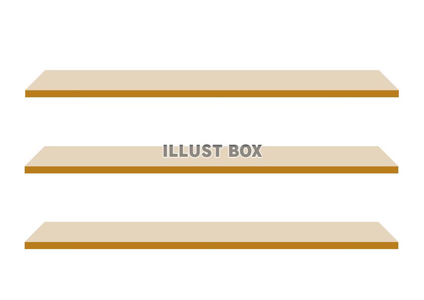 透過PNG・和室　棚のイラスト