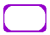 アナログTVドット絵フレーム(紫)