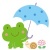 梅雨イラスト「みんなで傘に入ろうよ！」