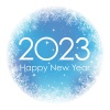 2023年　新年の円形シンボル