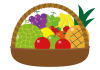 6_イラスト_果物盛り合わせ・籠・通年・艶有り