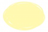 ラフな手描きフレーム07/楕円・黄色