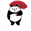 パンダシリーズ　雨傘 