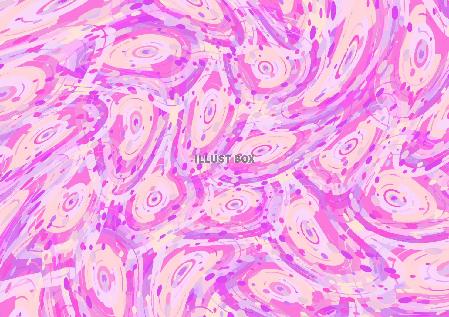 無料イラスト Sf的でシュールな歪んだ時空のイメージ 鮮やかなピンク