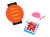 祭のイメージイラスト（提灯・かき氷）【透過PNG】