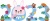 2023年の年賀状に使えるかわいいうさぎのイラスト