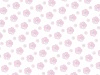六角形モチーフの花柄パターン_ピンク