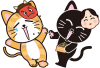 豆まきCAT（透過PNG）