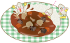 カレーライスでZZZ（透過PNG）