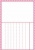 かわいいデザインの絵日記用テンプレート　文字無し