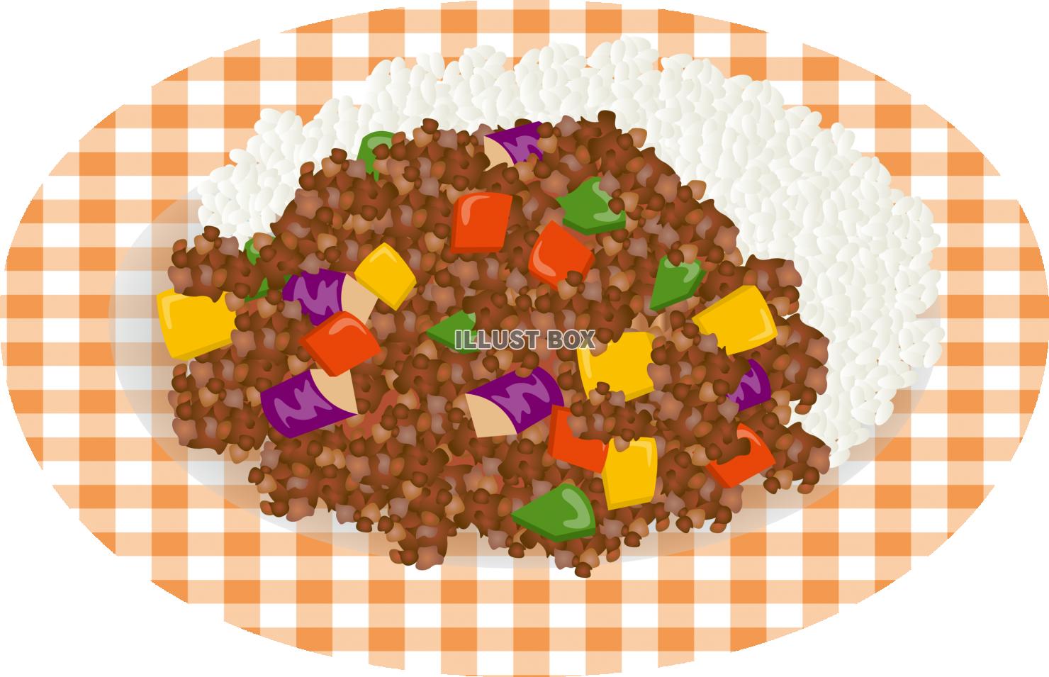 キーマカレー（透過PNG）