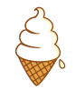 ソフトクリーム　透過png