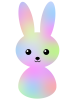 兎の壁紙画像シンプル背景素材イラスト透過png