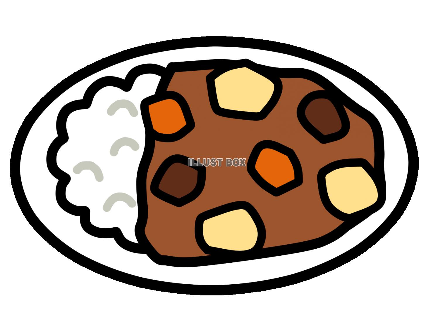 カレー イラスト無料