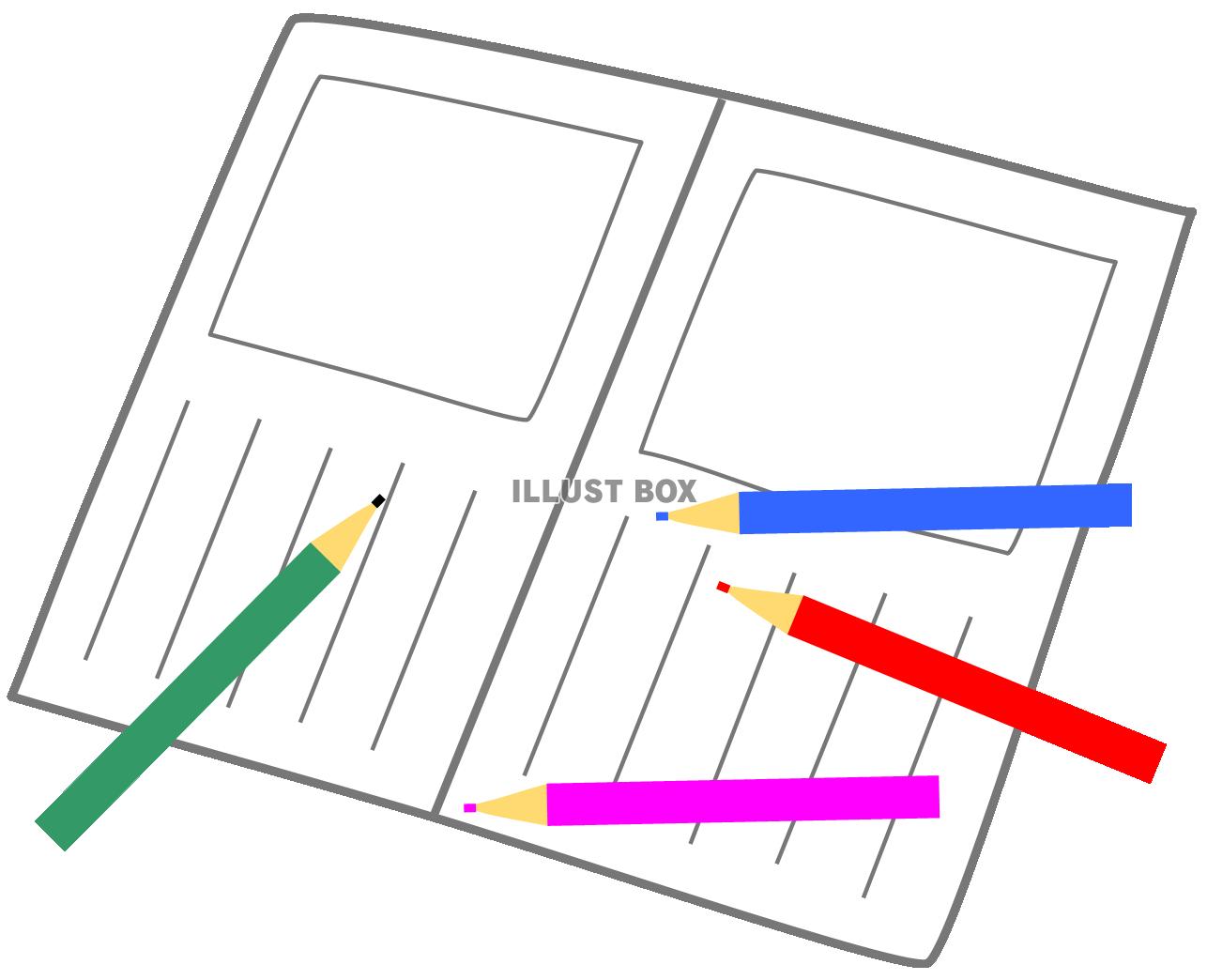 絵日記（夏休みの生活）