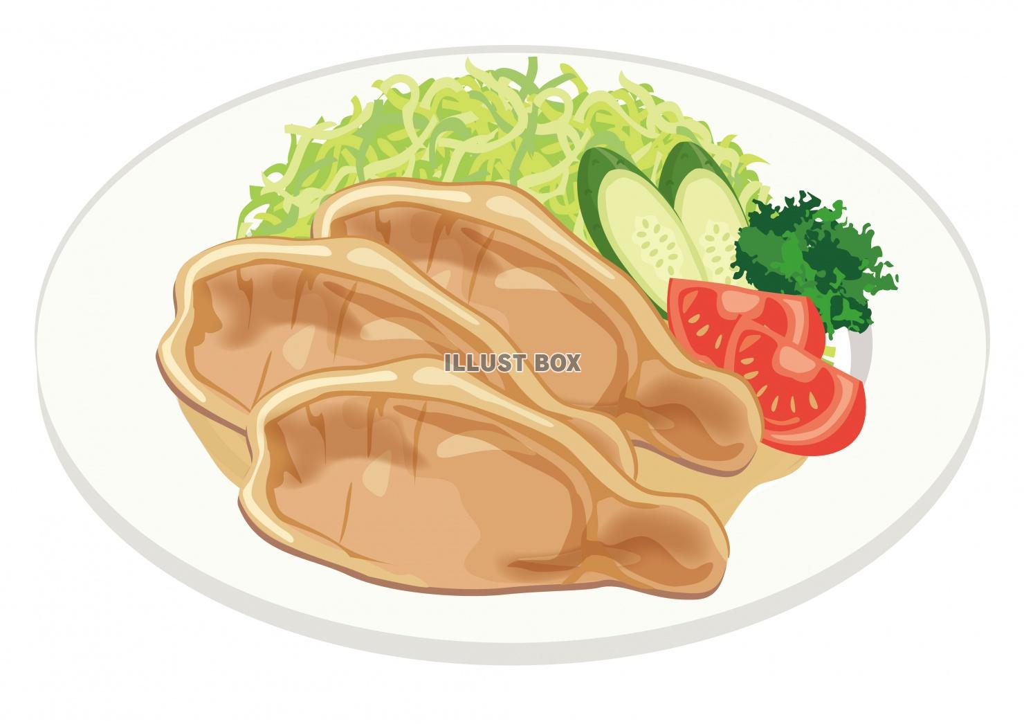 肉料理 イラスト無料