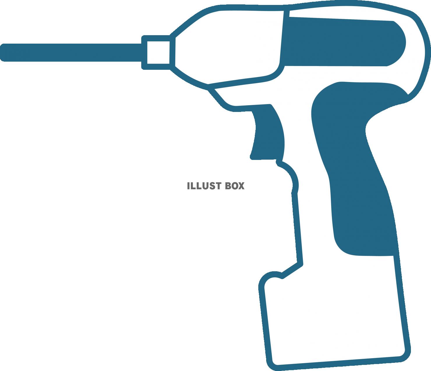 無料イラスト 大工道具 Diyなどのイメージに使える電動ドリル ドライバー