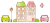 ラフなお家のイラストE