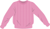 編み目入りセーター１（透過PNG）