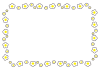 5_枠_花・白・黄色・長方形