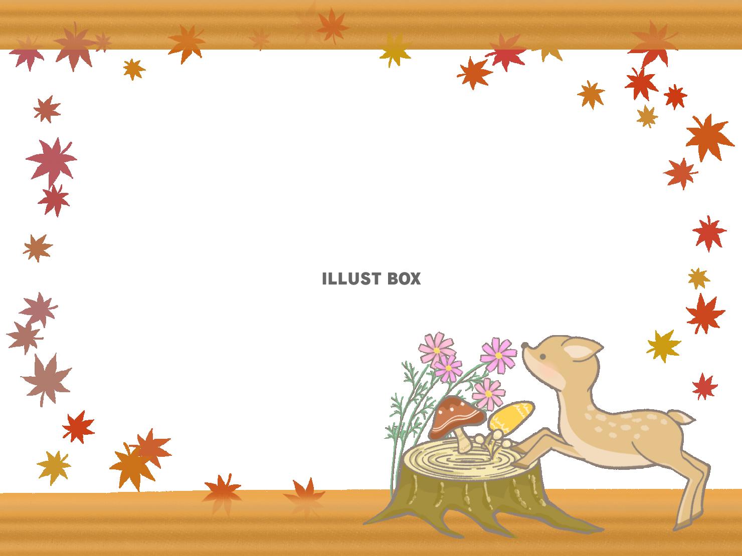 小鹿 イラスト無料