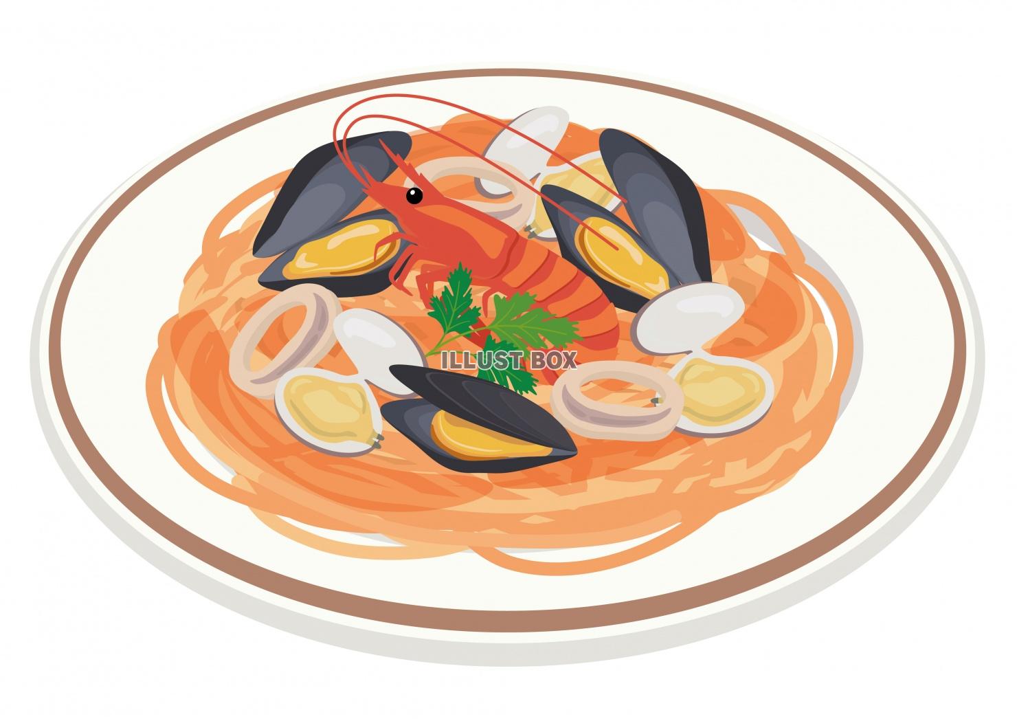 食事★洋食シリーズ★パスタ★ペスカトーレ