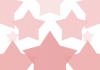 JPEG・背景　半透明　でか星の枠フレーム　ピンク