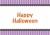 ハロウィンのフレーム背景