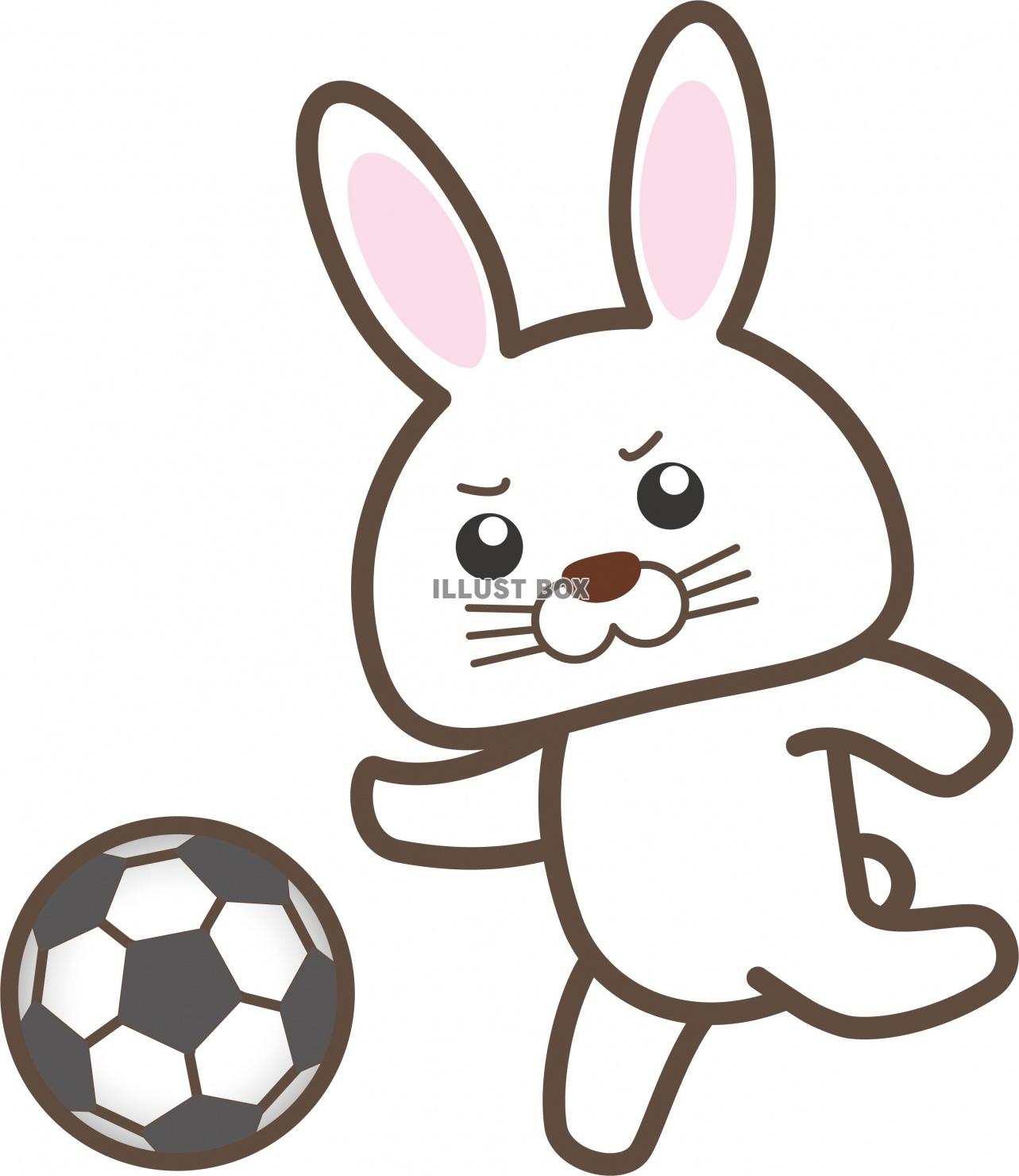 サッカー イラスト無料