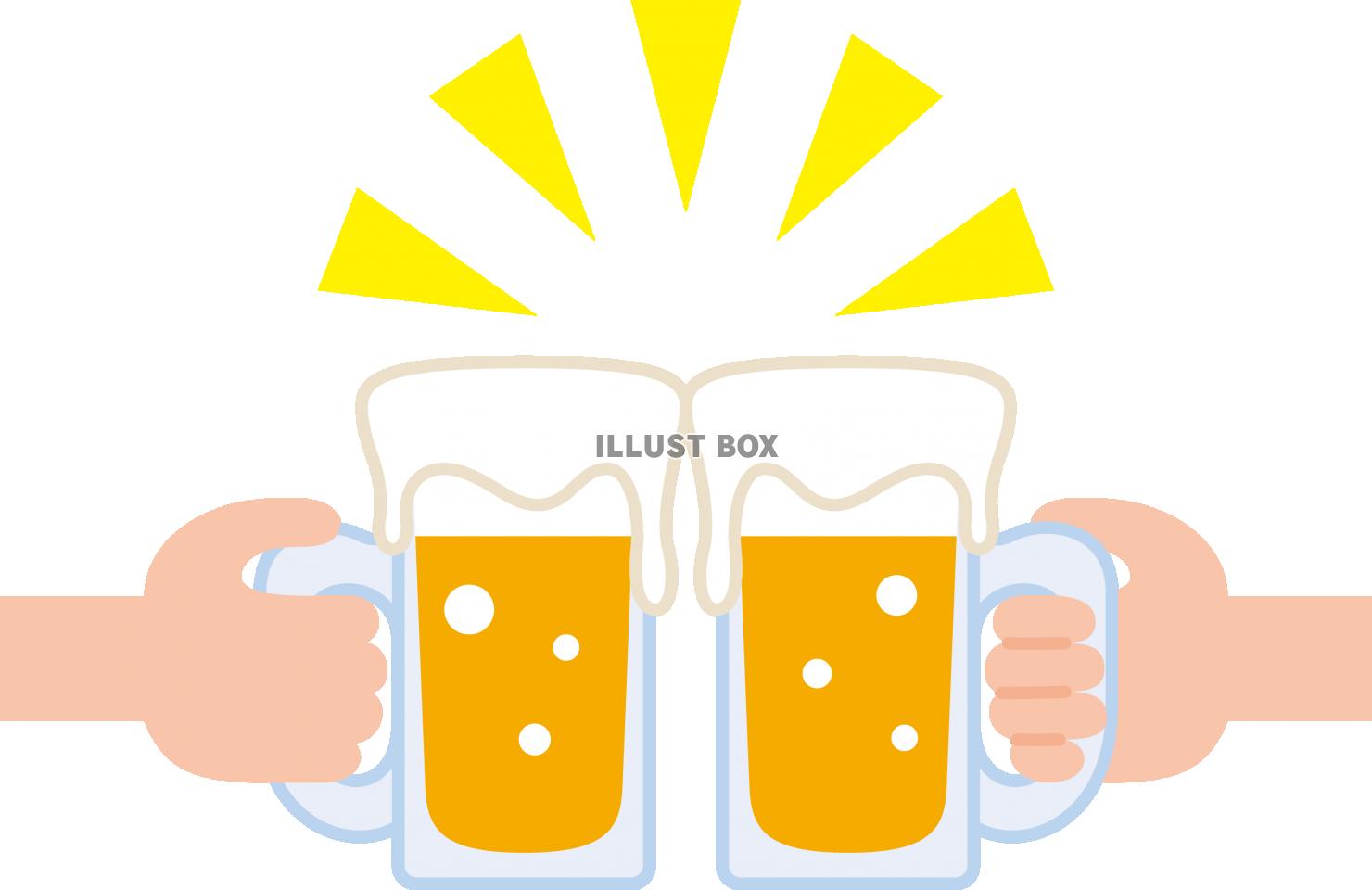 生ビール イラスト無料