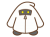 白色の着ぐるみおばけ