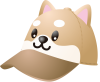 しばちゃんcap斜め（透過PNG）