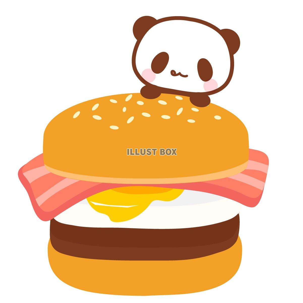 ハンバーガー イラスト無料